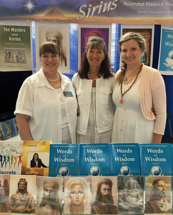 Books by Tatyana N. Mickushina have been represented at the Body, Mind, Spirit Expo in Skokie, Chicago, IL, USA, August 18-19, 2018