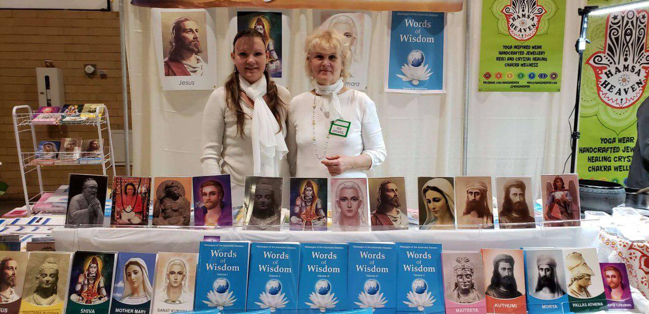 Books by Tatyana N. Mickushina <br/>have been presented on April 6-7, 2019 The Metaphysical and Spiritual Show of Toronto in Ontario,  Canada, 2019