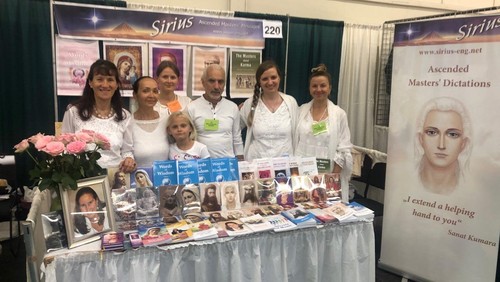 The books by Tatyana Mickushina have been presented  at San Mateo County Event Center in San Mateo, CA at New Living Expo, on April 26-28, 2019