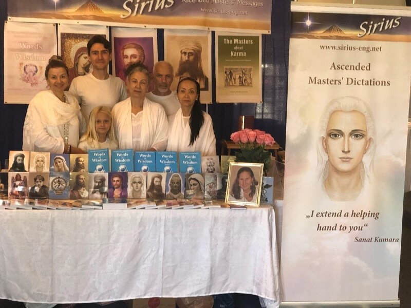 The books by Tatyana N. Mickushina were presented at the New Earth Еxpo in Huntington Beach, California on May 25, 2019